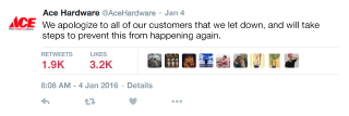 Illustration for article titled Social Media Meltdown: The Ace Hardware Twitter Account Spent All Of Yesterday Asking What Hammers Are